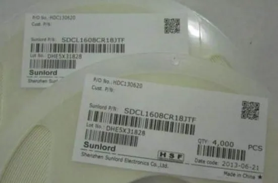 

4000PCS 1608 0603 2.2NH chip SMD multilayer inductor