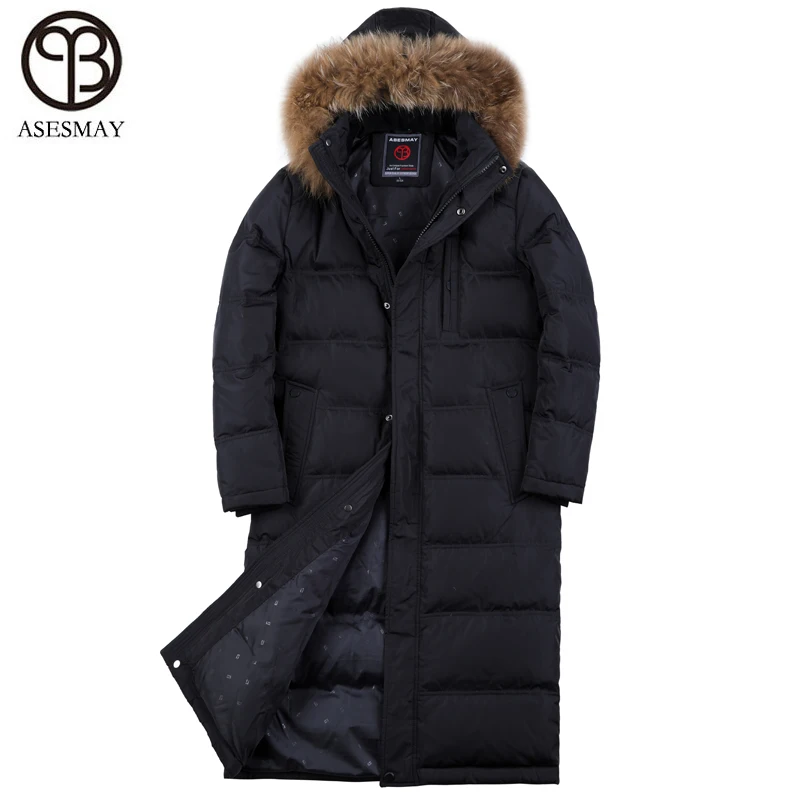 Asesmay 2018 Новое поступление мужская брендовая одежда пуховая куртка зимняя парка