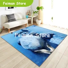 Красивый булыжник цвета морской волны, песочный ковер для современной гостиной Детский ковер Burrito одеяло спальня покрытие для пола