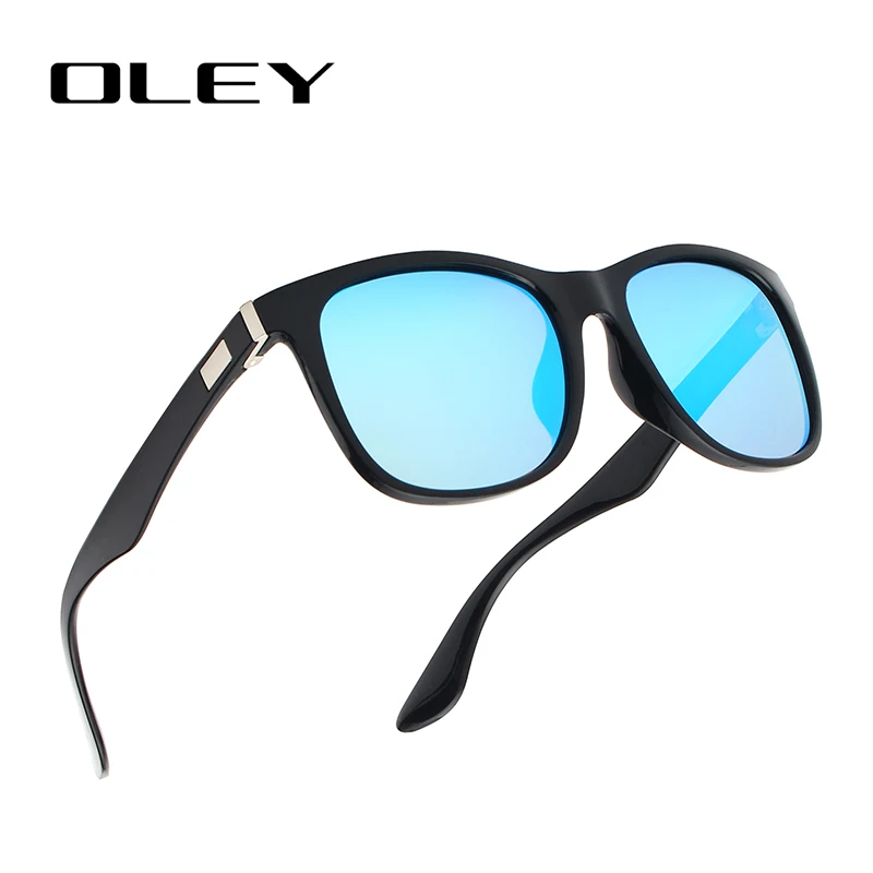 OLEY Brand Vintage Style Sunglasses Men UV400 Clas