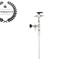 Абсолютно Новая нержавеющая сталь счетчик давления бутылка пива наполнитель домашнего пивоварения CO2