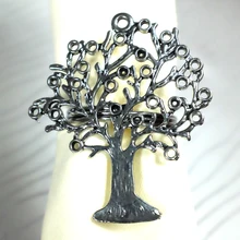 50 шт Металлическое дерево кольца для салфеток для свадебной вечеринки украшения свадебные сувениры