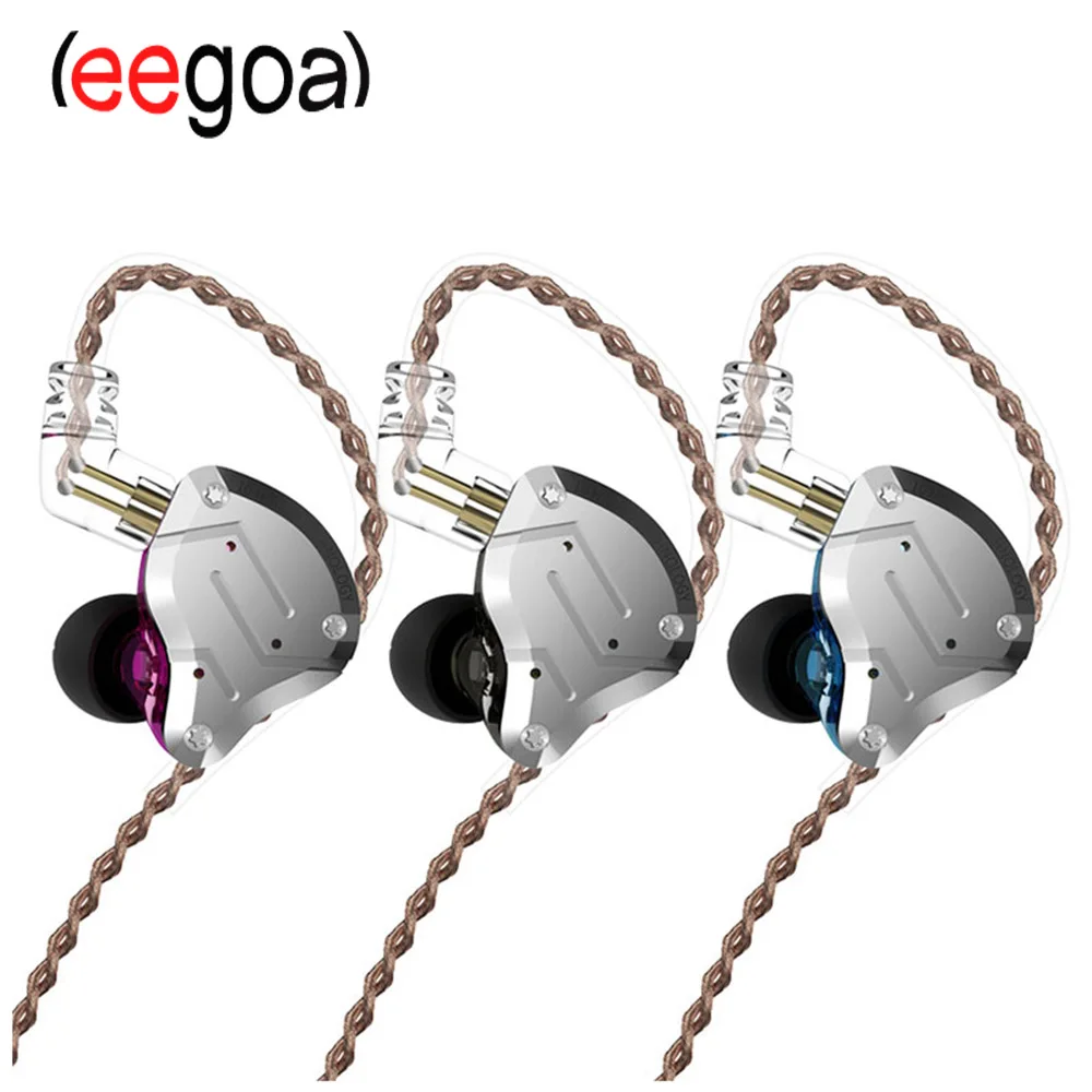 

KZ-ZS10pro 10 Unit Ring Iron Hybrid Drive Earphone Moving Iron Earbuds In-Ear professional-grade Mobile Phone Universal Hedset