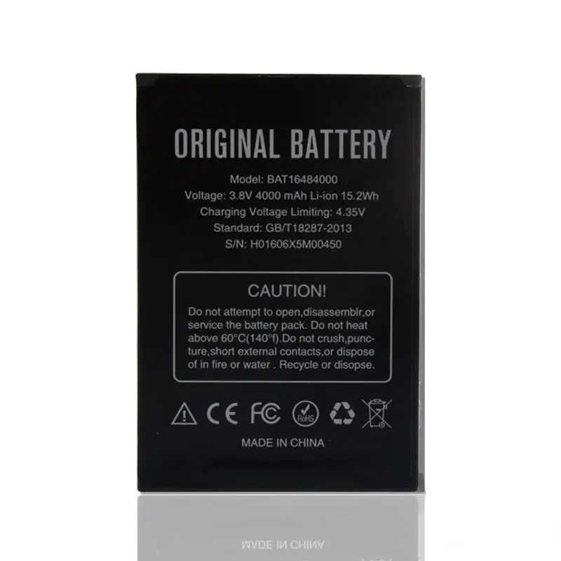 

100% Original Backup Battery DOOGEE X5 Max pro 4000mAh Smart Mobile Phone For DOOGEE X5 Max