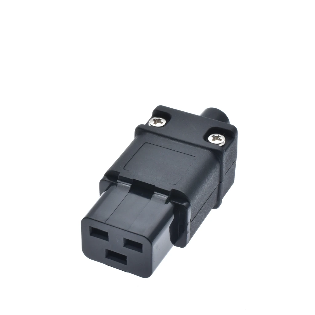 Rewirable PDU 16A 250VAC IEC 320 C 19 штекер C19 сделай сам разъем гнездовой Разъем #|connector iec|connector