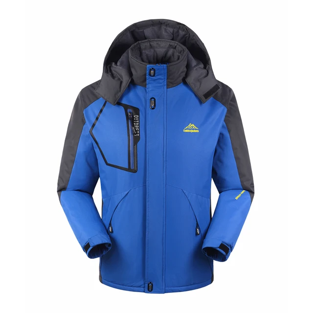New Plus Size M 8XL Hiking Jacket Winter Fleece Inner Thick Skiing Jackets Sport Outdoor Coat