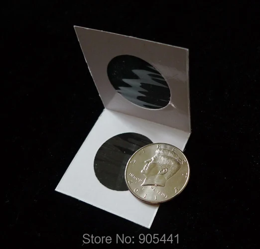 50 шт 2*2 профессиональные картонные майларовые бумажные держатели для монет, переворачивающиеся принадлежности диаметром 31,5 мм для монет