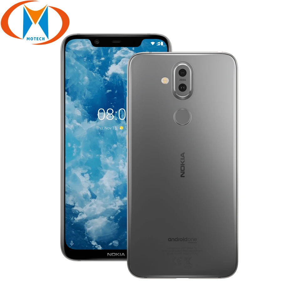 Nokia 8.1 TA-1119 6.18” Global Version Mobile Phone Snapdragon 710 Octa Core 4GB 64GB 20MP Camera Android 9.0 4G NFC Smartphone Nokia 8.1 TA-1119 6.18” Global Version Mobile Phone Snapdragon 710 Octa Core 4GB 64GB 20MP Camera Android 9.0 4G NFC Smartphone