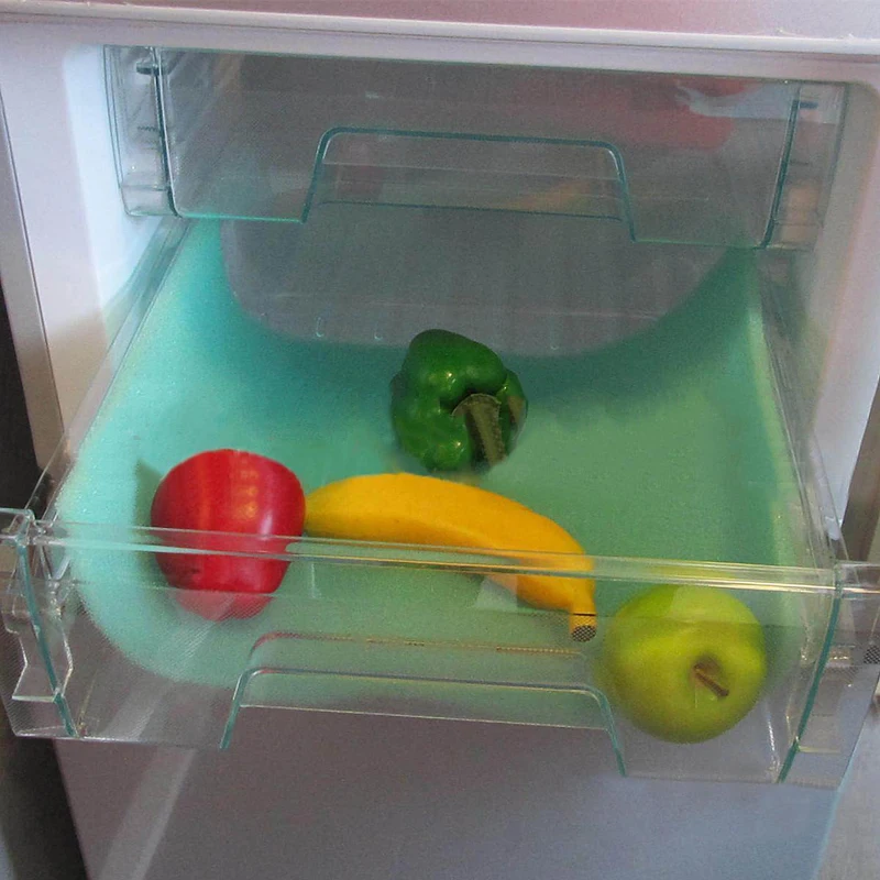 JX-LCLYL Fridge Freezer Drawer Fresh Food Saver Vegetable Fruit Foam Mat Kitchen