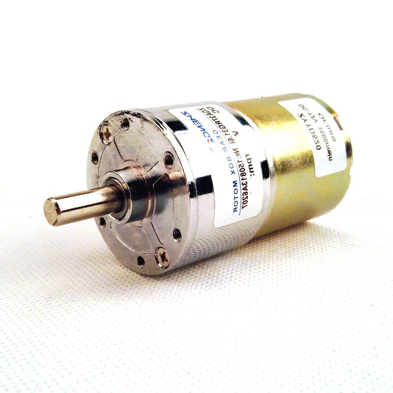 Wholesale 24V DC motor 120RPM output speed Gear motor box 37MM Central