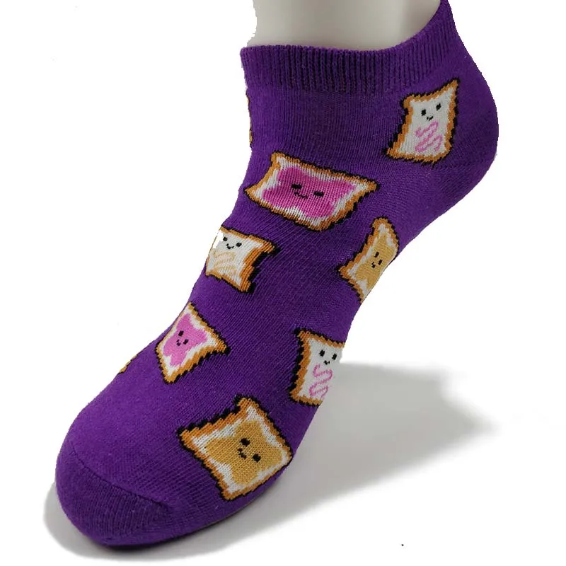 

ALYDamei Cute Women Short Cotton Socks Funny Rainbow Cartoon Casual Animal Colorful Warm Comfortable Socks 13 Color