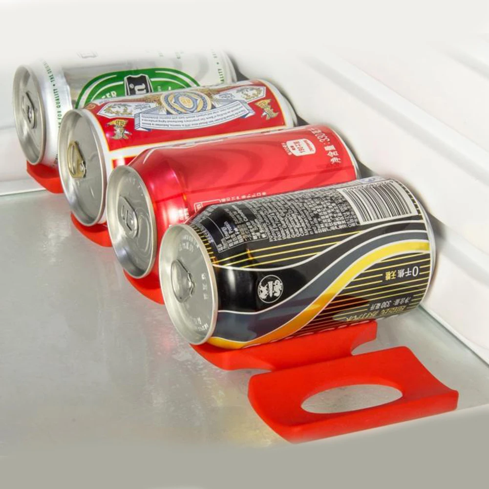 

Silicone Can Storage Holder Mat Refrigerator Fridge Beer Rack Organizer