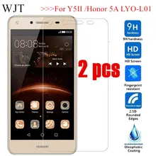 2 шт для Huawei Y5II Y5 ii CUN-U29 CUN-L21 CUN-L01 9H закаленное стекло Y6 II Compact Honor 5A LYO-L01 Защитная пленка для экрана