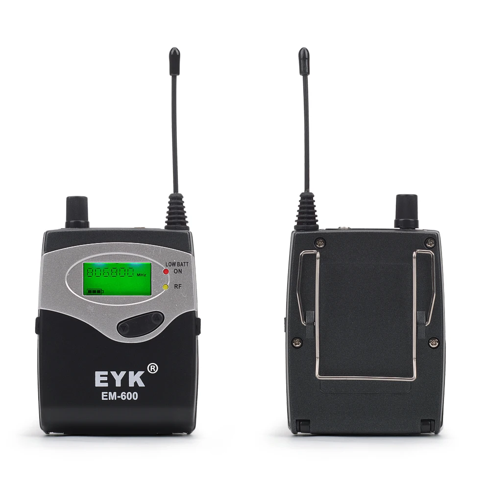EM-600 беспроводной монитор в ухо Система профессионального сценического мониторинга ушей с одним передатчиком