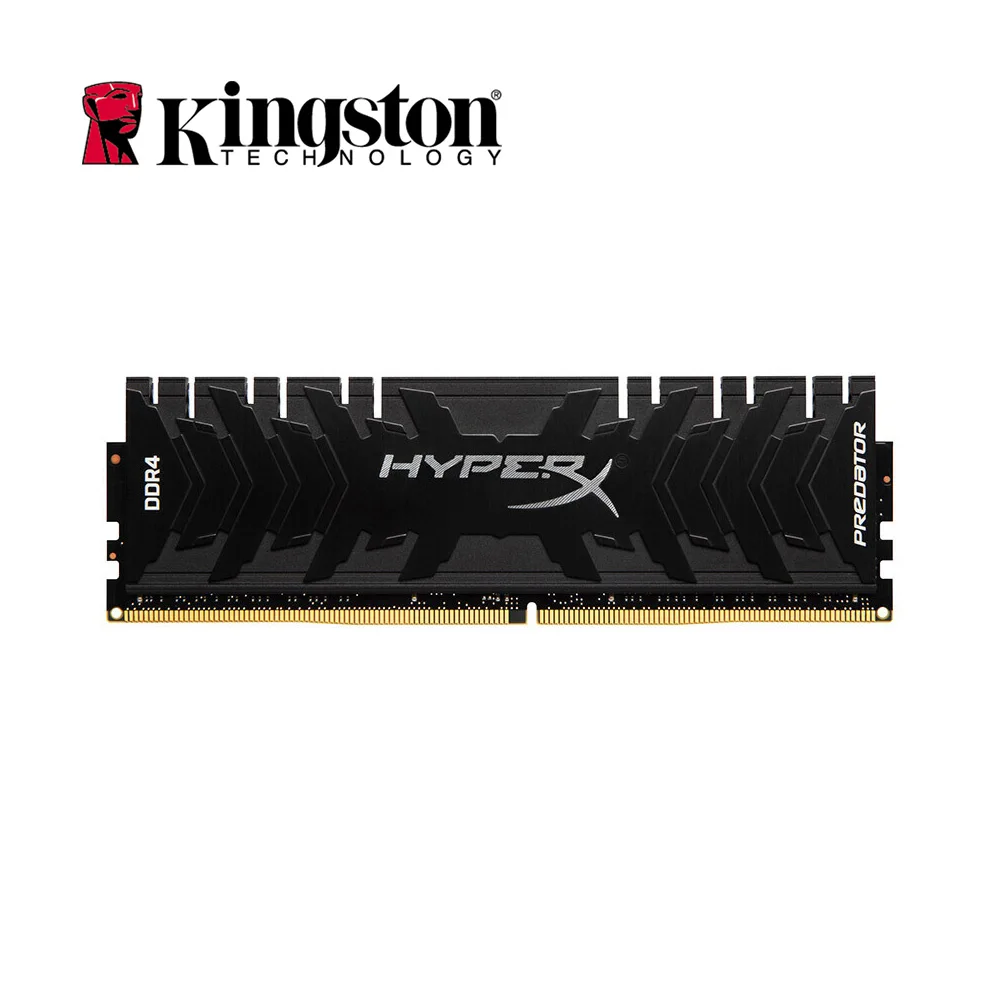 

HyperX Kingston Technology Predator Black 8GB DDR4 3000MHz RAM Gaming Memory CL15 1.35V DIMM (288-pin) XMP HX430C15PB3/16