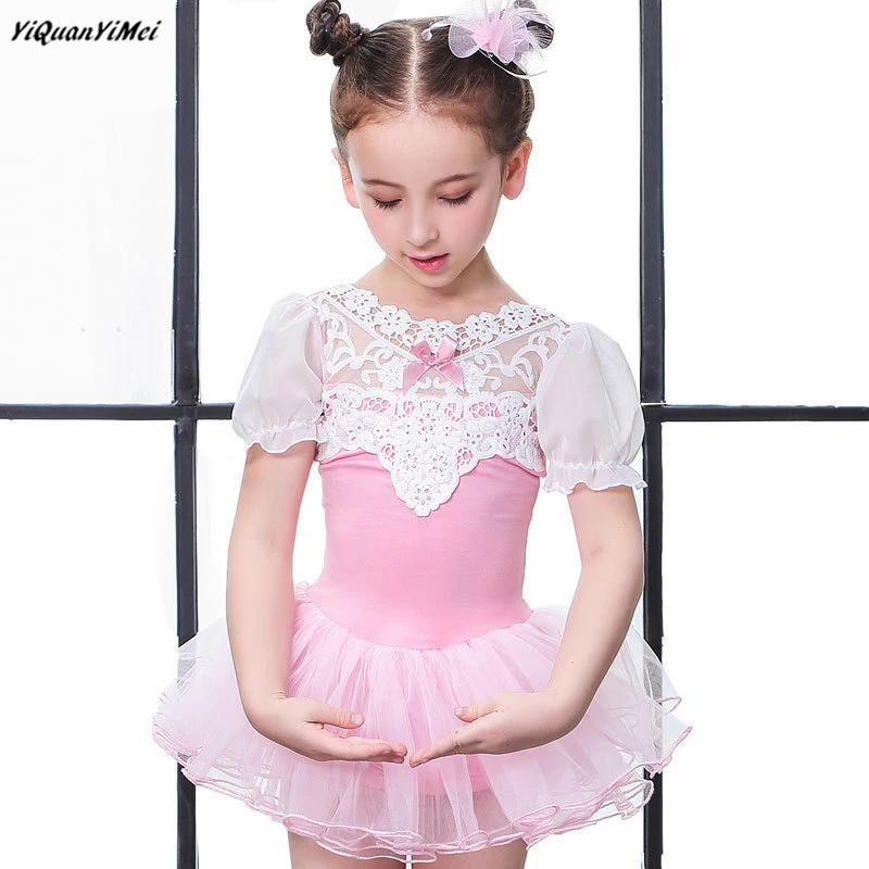 Lace Dresses gymnastics leotard Girls ballerina ballet leotards women