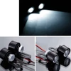 2pcs LED Motorcycle Handlebar Spotlight White Headlight Driving Light Fog Lamp ► Photo 3/6