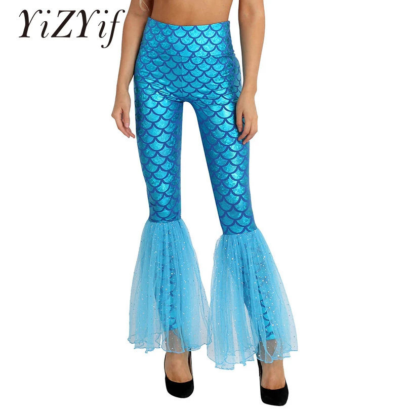 bell bottom mermaid pants