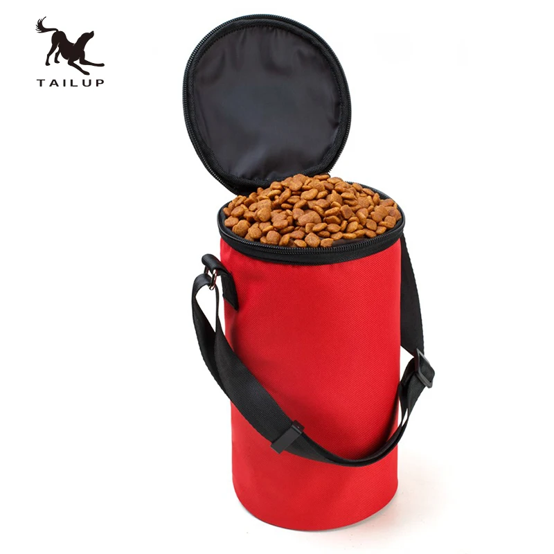 Baratos Bolsa de comida de alta gama Oxford impermeable, comederos para perros, cuencos de viaje, bolsa de contenedores de comida seca para perros