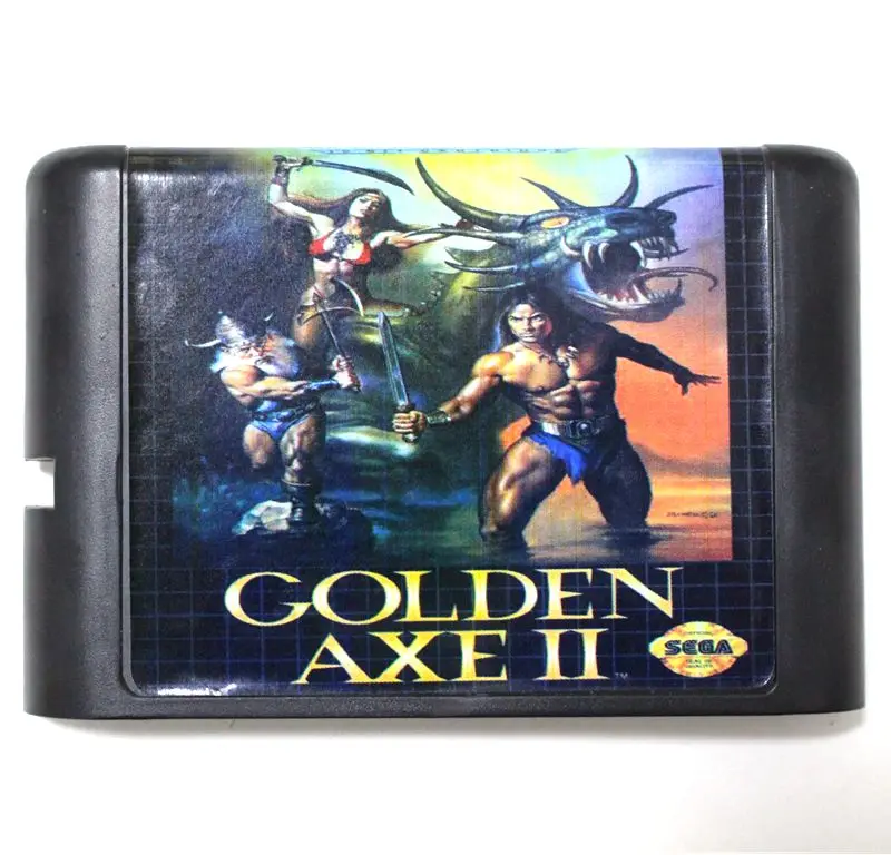 

Top quality 16 bit Sega MD game Cartridge for Megadrive Genesis system --- Golden Axe II