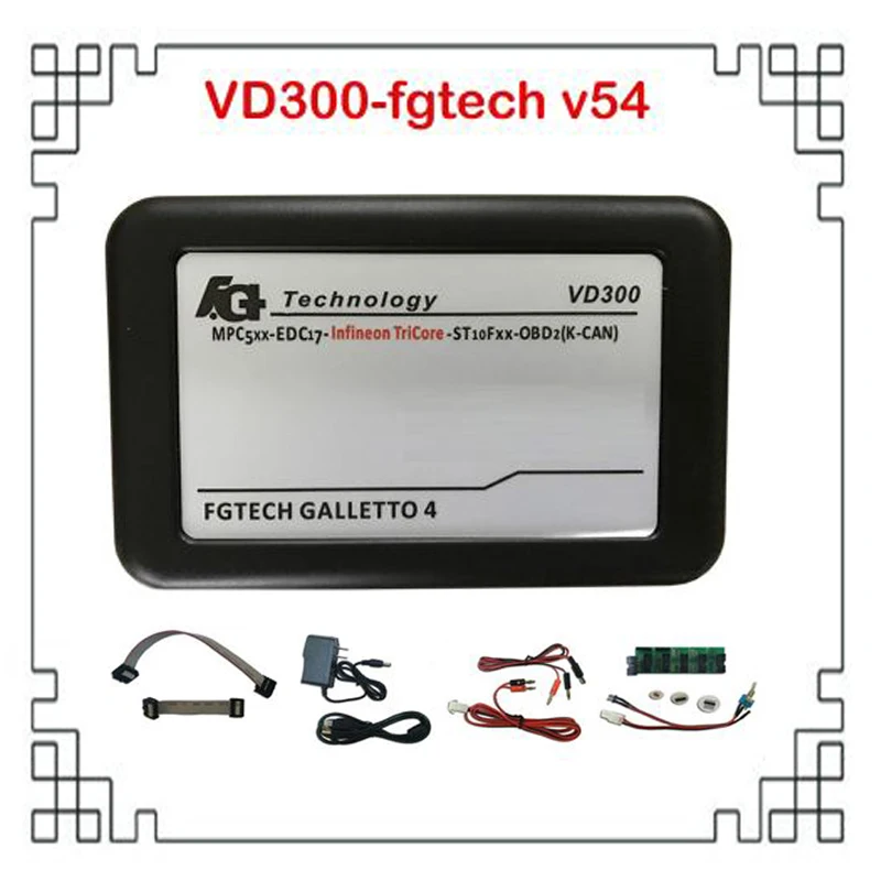 

2018 A+Quality NEW fgtechV54 vd300 fgtech galletto 4 fgtech v54 Support BDM Function Fgtech v54 galletto ecu tool..