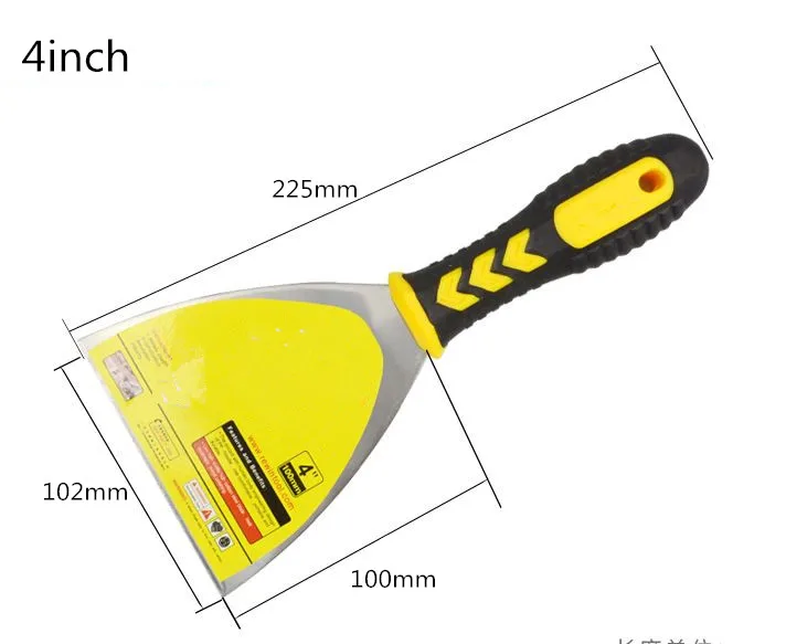 Лидер продаж! Шпатель скребок " 3" " 5" Скребок Лопата из углеродистой стали пластиковая ручка штукатурка для стен нож Ручные приборы