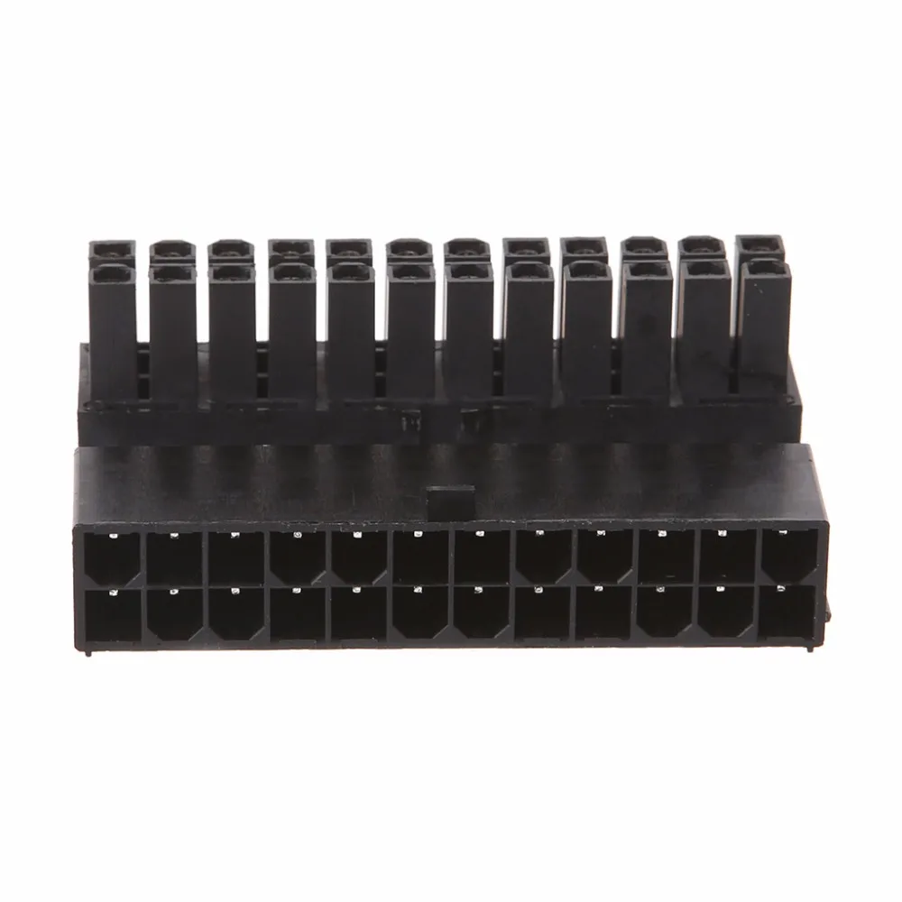 ATX 24Pin الإناث إلى 24pin الذكور زاوية الحق محول ل حاسوب شخصي مكتبي امدادات الطاقة ل تغيير ATX 24PIN كابل