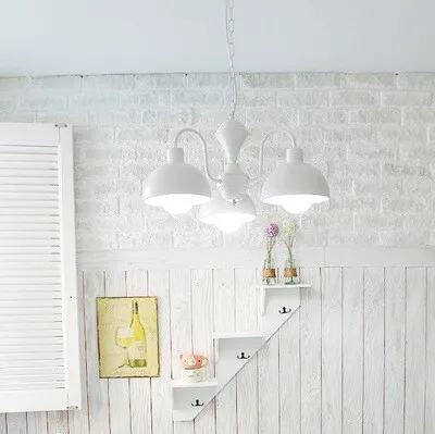 

Korean rural bedroom chandeliers Contemporary and contracted restaurant led droplight Sweet study droplight
