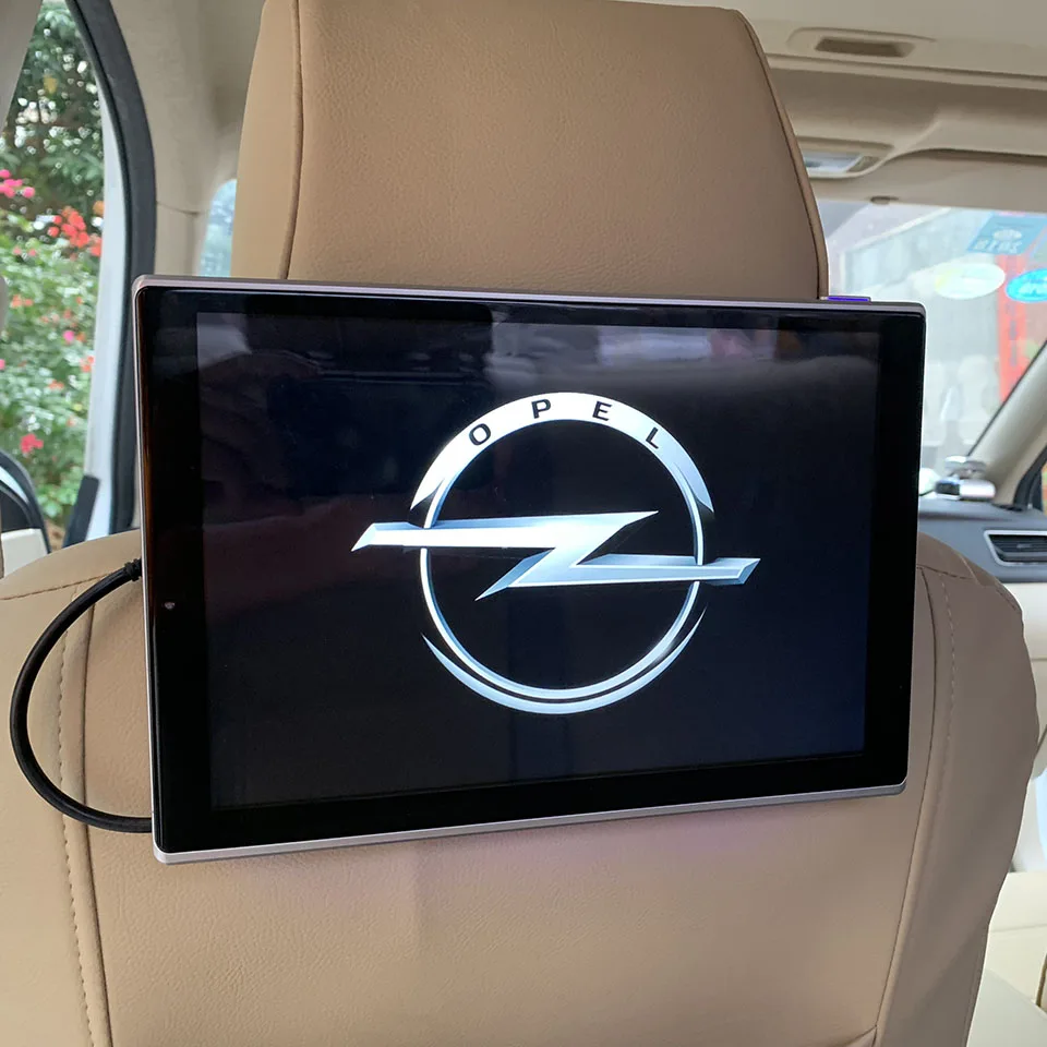 

2PCS 11.8 Inch Screen LCD Android 7.1 Car Headrest Monitor DVD +AV Player with Cable kit Car Pillow LCD Monitor For Opel Mokka