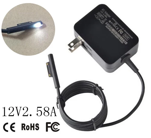 12V 2.58A адаптер питания US Plug для путешествий AC настенное зарядное устройство с