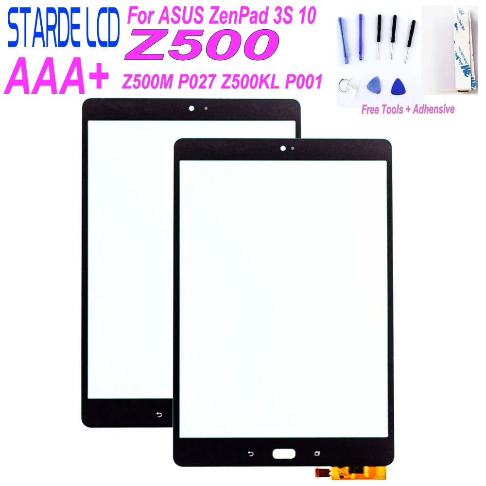 STARDE для Asus ZenPad 3S 10 Z500M P027 Z500KL P001 ZT500KL сенсорный экран дигитайзер стекло чувство с бесплатными инструментами