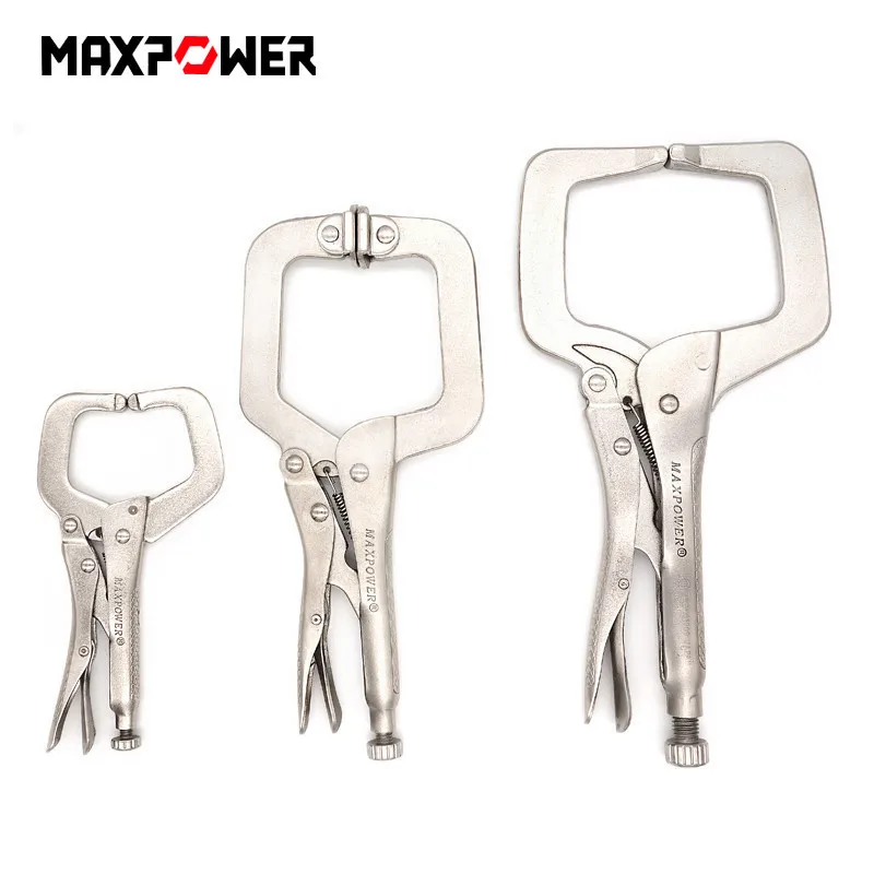 Maxpower C зажим для сварки деревообработки фиксирующие плоскогубцы Пинцет Tong Pad