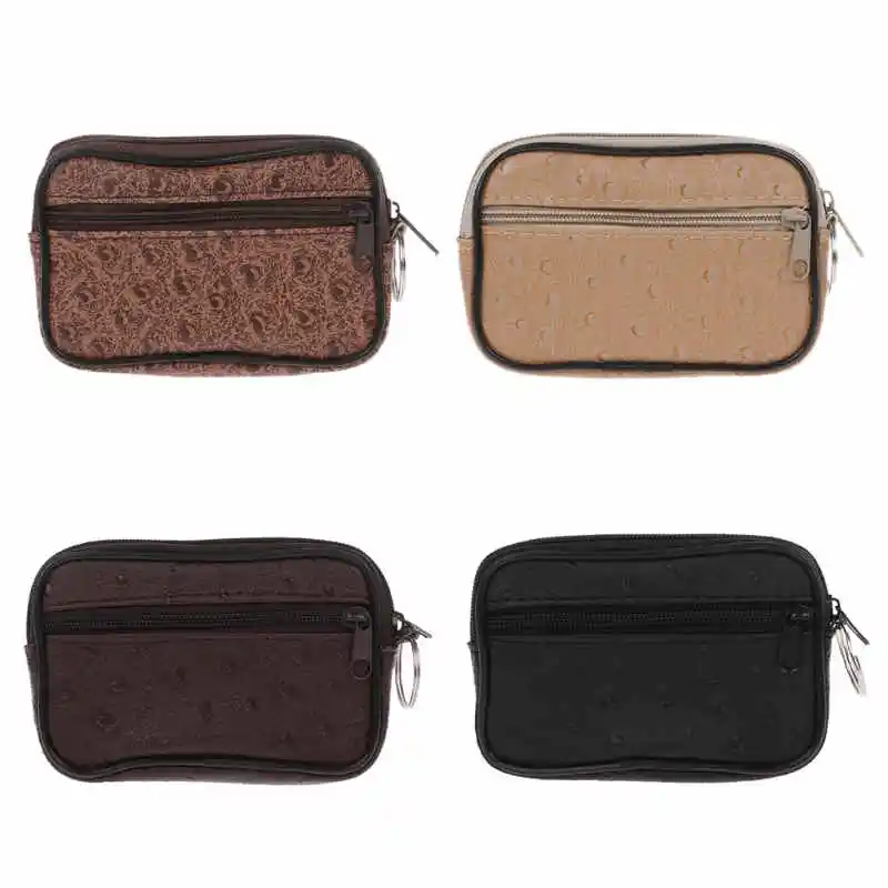

Soft Men Women Card Coin Key Holder Zip Change Pouch Wallet Pouch Bag Purse Gift