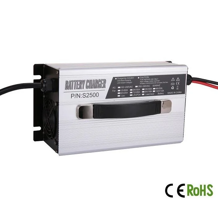 48v 50A fast charger speed charger quick 54.6v 58.4v 56v 61.6v for LTO li-ion Lithium titanate battery lifepo4 RV EV 2400w power (3)