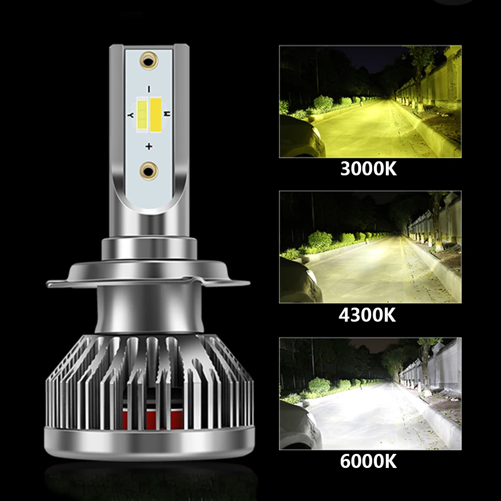 

Universal Car-Styling LED Headlamp Bulb H4 H1 H3 For CADILLAC deville cts-v coupe ats-v For HONDA cr-v accord crosstour fit etc.