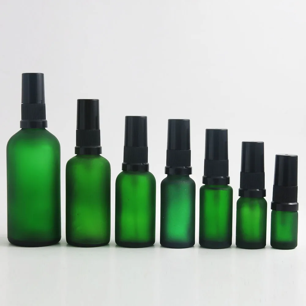 Download 20pcs Promotion green frosted glass perfume spray bottle ...
