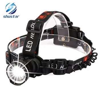 

Super Bright LED Headlamp T6 LED Headlight zoomable headlamp 3 Modes Rotate Zoomable Headlamps Use 3 AA batteries