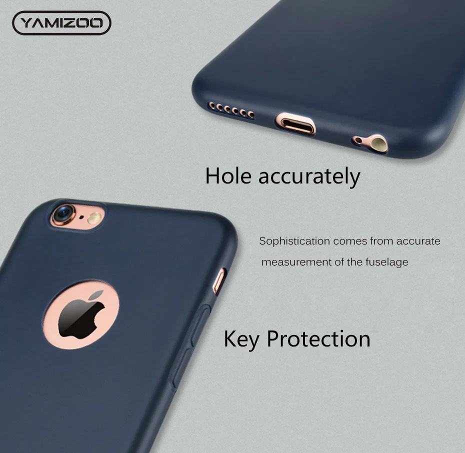 Pink Candy Color Cute Cover For iPhone 7 6 6s 8 Plus Case Silicone Slim Matte Soft 360 Phone Cases For iPhone X 7 5s SE 5 Coque (1)