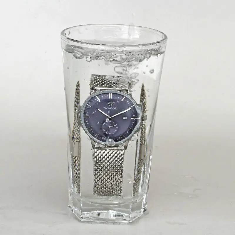 Роскошные Брендовые мужские часы для свиданий водонепроницаемые кварцевые