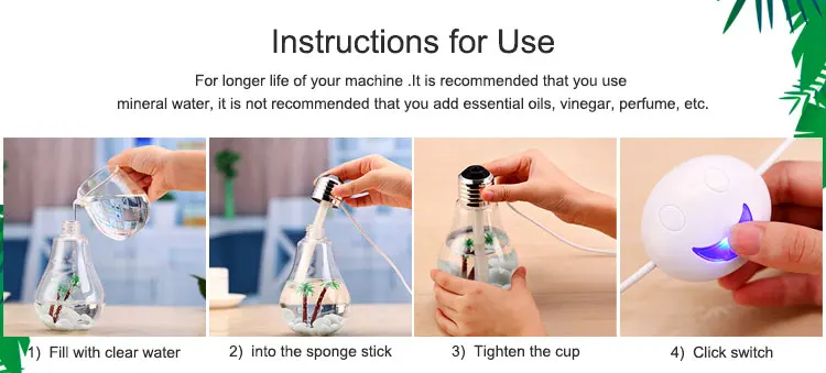 Light bulb humidifiers (10)