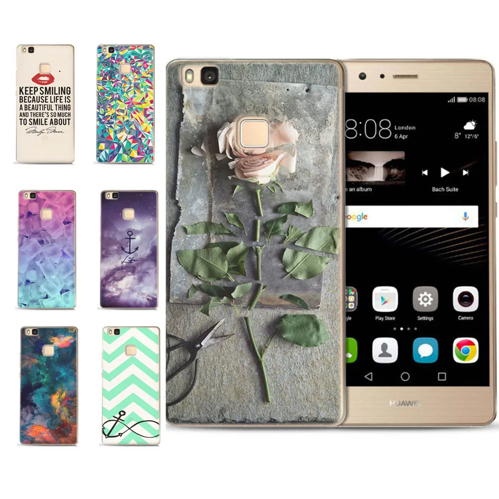 MLCRIYG мягкий чехол для телефона Huawei P9 Lite/P8 Lite P10 красочный из ТПУ со звездным небом