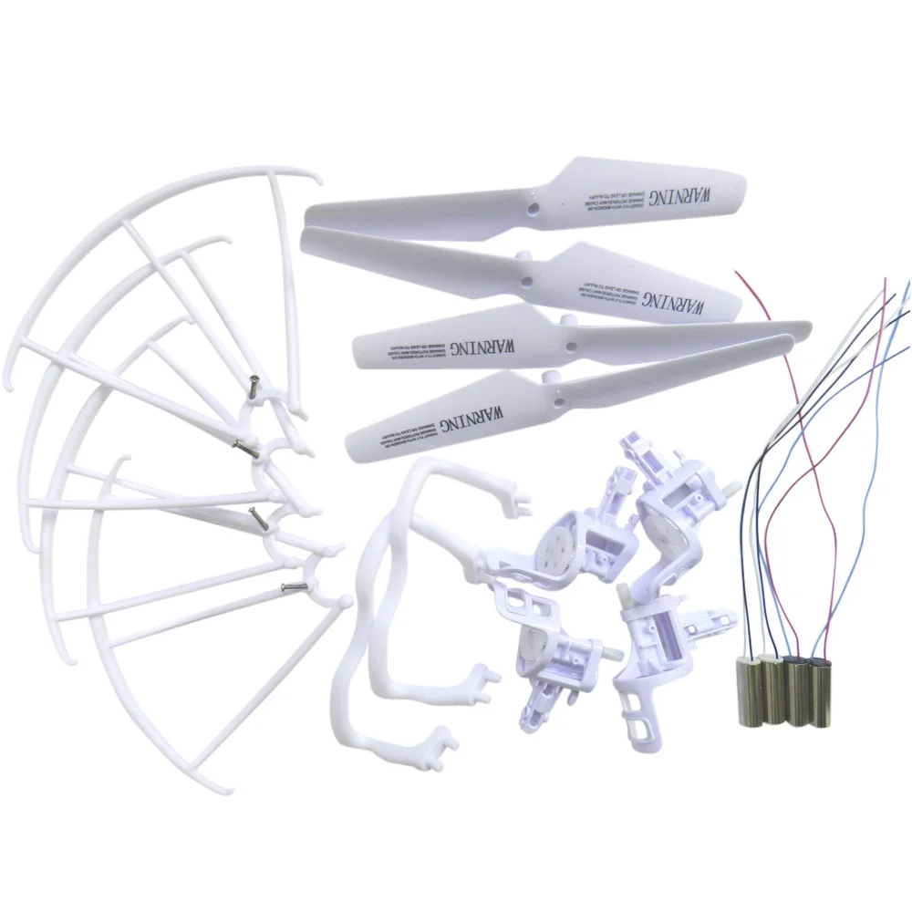 

Full Part Set Propellers + PropellerBlade Guard + Motor + Motor Base + Landing Skid for Syma X5 X5c rc Quadcopter