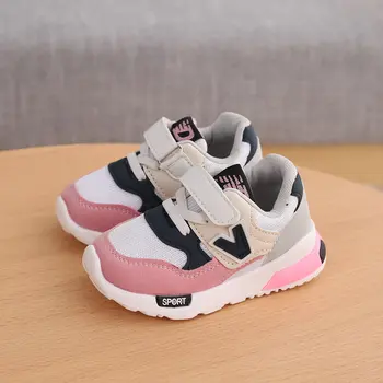 

Sneakers autumn and winter new fashion breathable children boys and girls net shoes non-slip sports shoes children's shoes