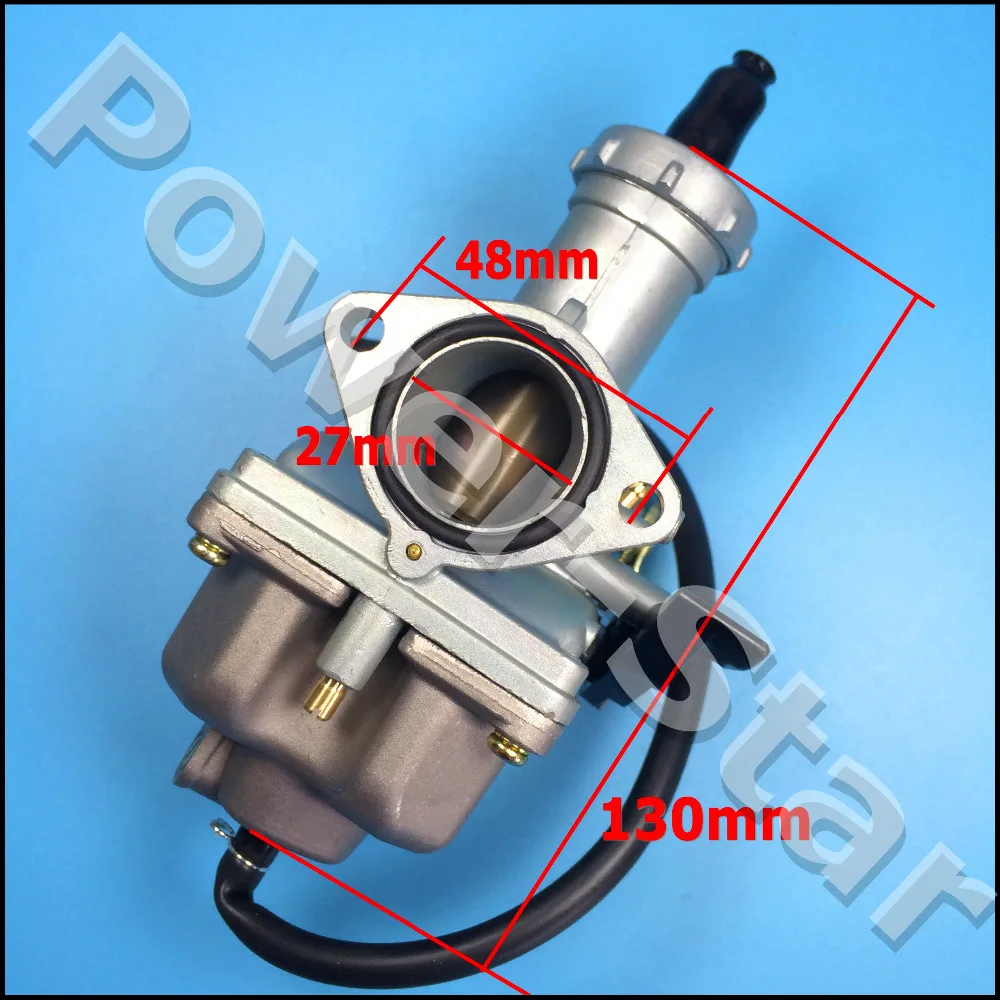 

PZ27 Lever Choke Carburetor For 100 125 150 175 200 250cc Carb Chinese Taotao Sunl atv Hand Choke Lever