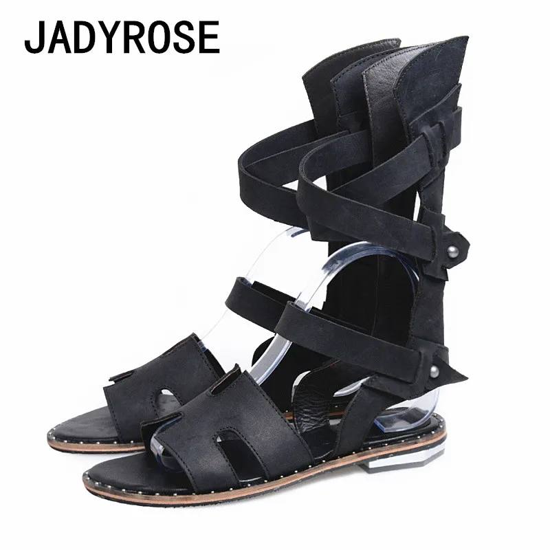 womens flat summer boots