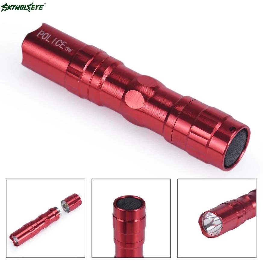 DC 1 Hot Selling Drop Shipping 4000LM Zoomable CREE XM L Q5 LED Flashlight 3 Mode