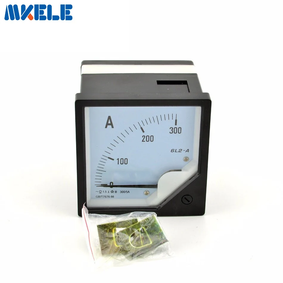 

AC 6L2(300) Analog Panel Ammeter Current Ampere Meter Pointer Test Ampermeter Diagnostic-tool Doesn't Need Shunt Brand