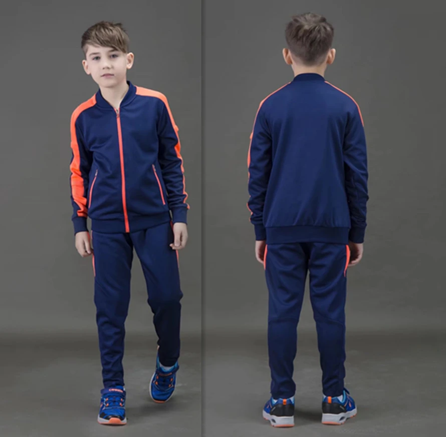 ZMSM для детей и взрослых, комплекты с длинными рукавами для футбола, куртки и штаны для бега, детский спортивный костюм, мужской спортивный костюм для футбола BG004