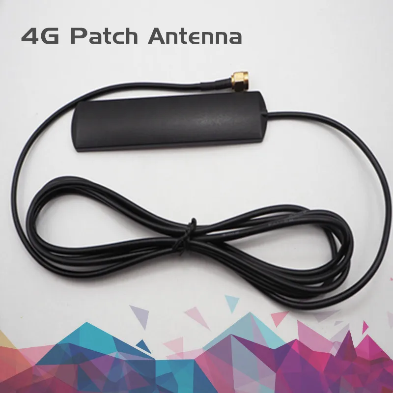 Антенна GSM 900 МГц 1800 патч антенна SMA Male Разъем 3 метра кабель 4G усилитель телефона