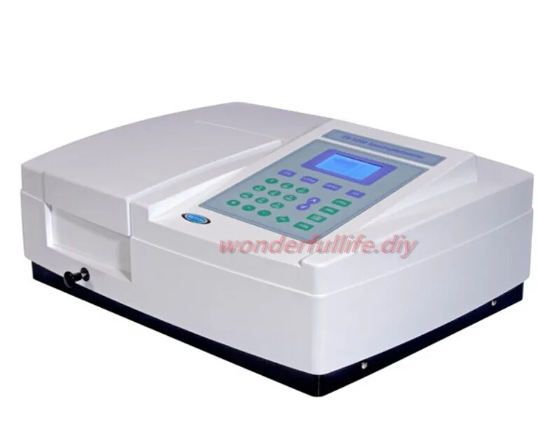 New Visible Spectrophotometer With scanning 320 1100nm Wavelength Range 2nm Bandwidth Vis